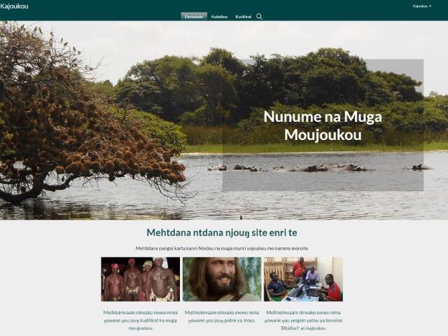 Bijagó website Home page