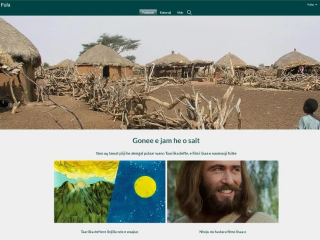 Website Fula página inicial