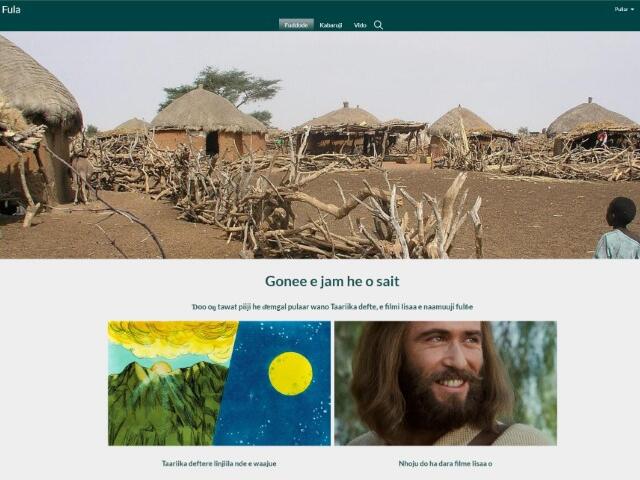 Fula website Home page