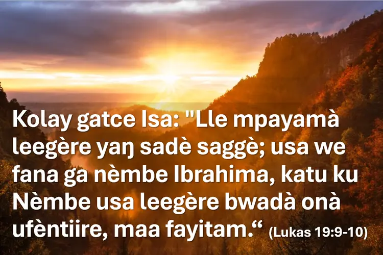 Versículo em Biafada