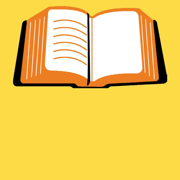 Ícone Bíblia com uma página impressa e outra página em branco