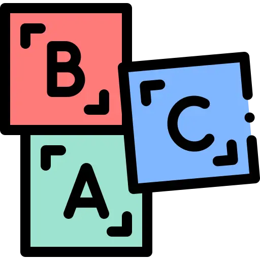 Ícone alfabetização